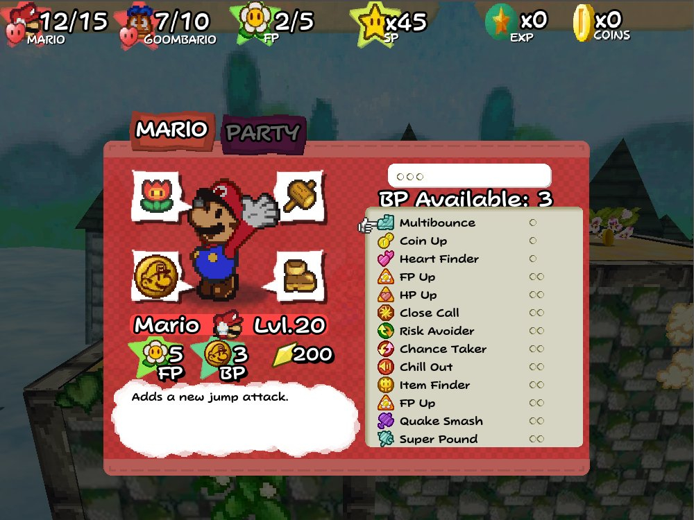 Untitled Paper Mario Fangame