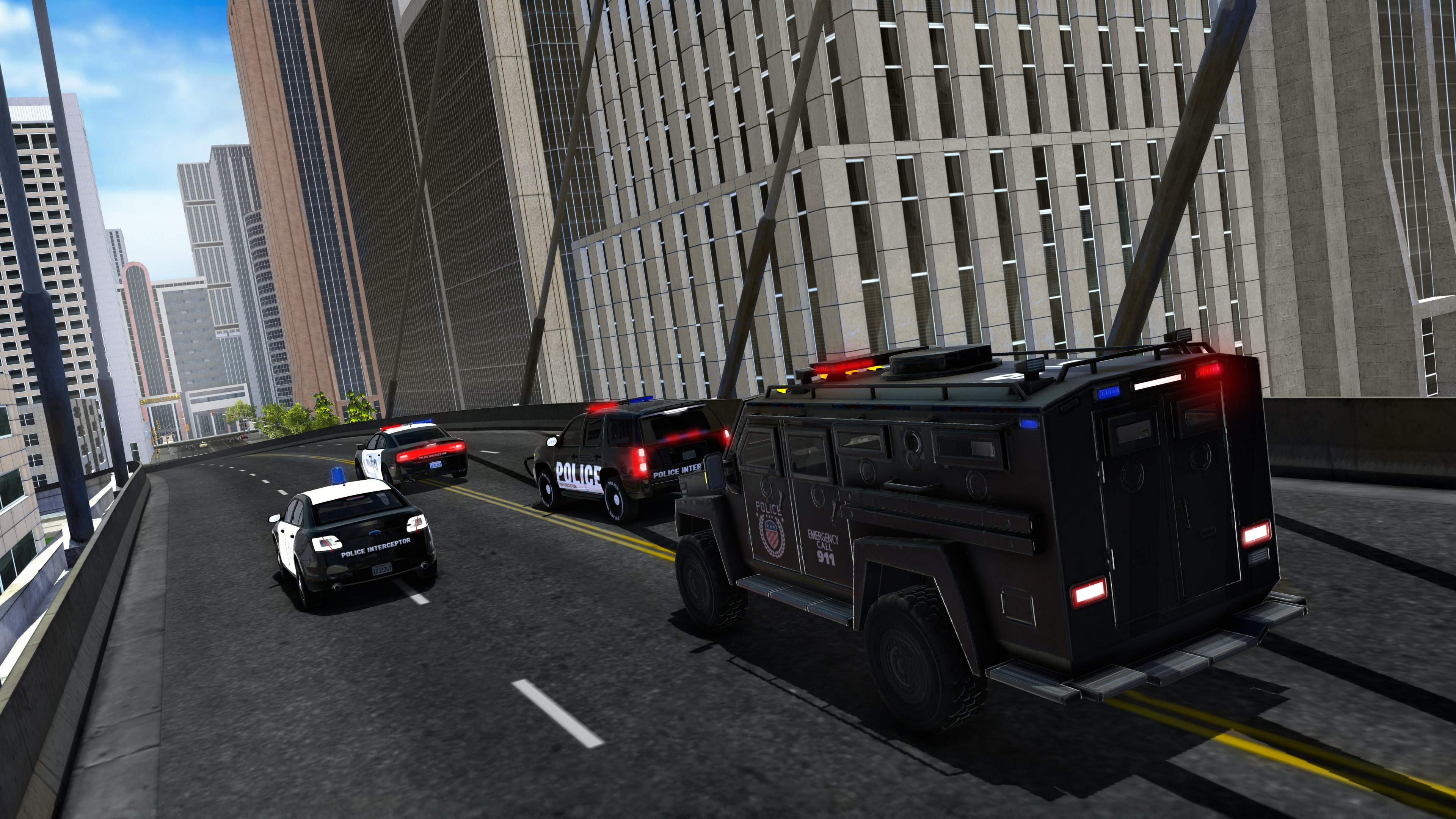 City Police Simulator: Cop Car Games &amp; Shooter