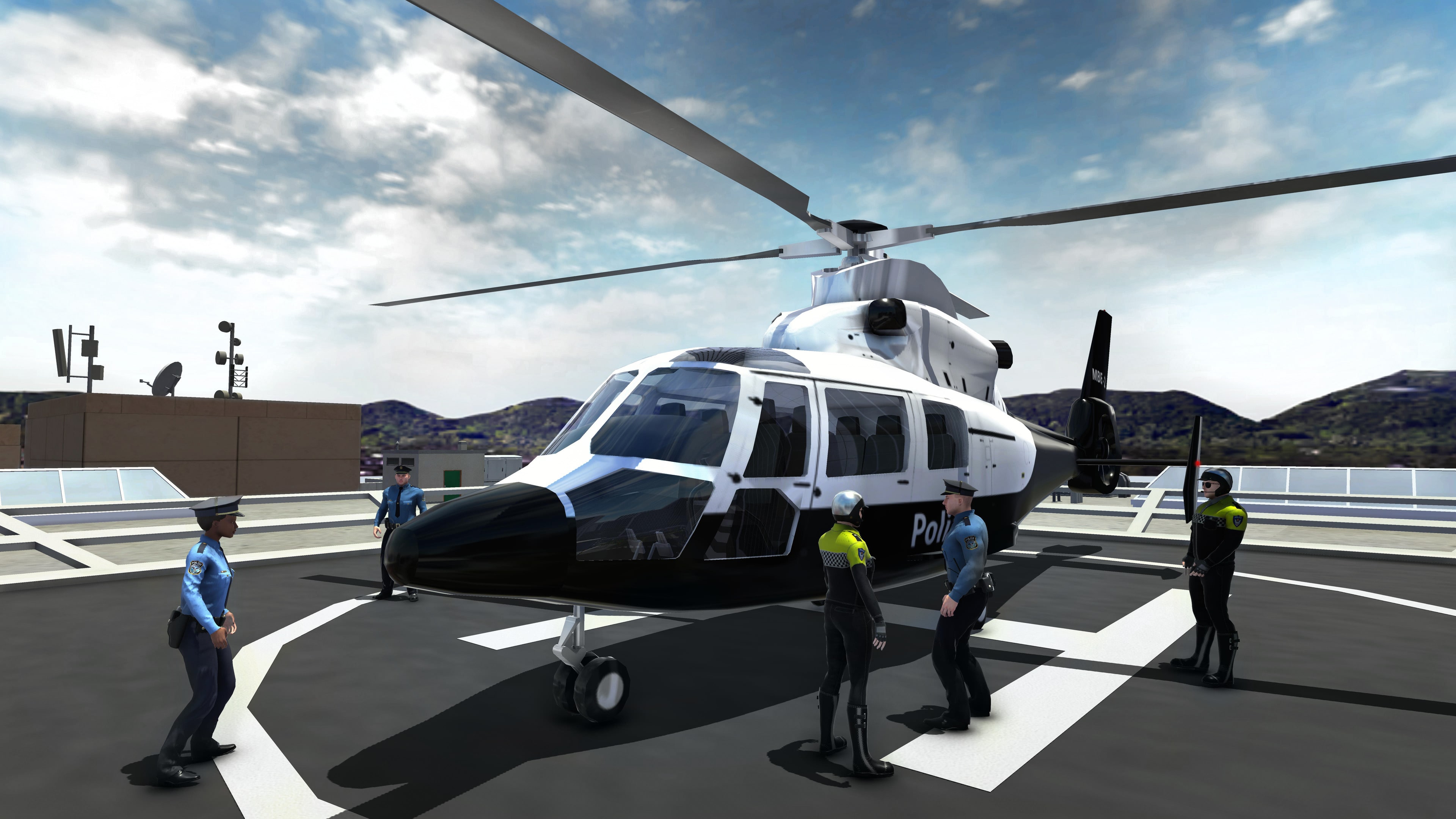 City Police Simulator: Cop Car Games &amp; Shooter