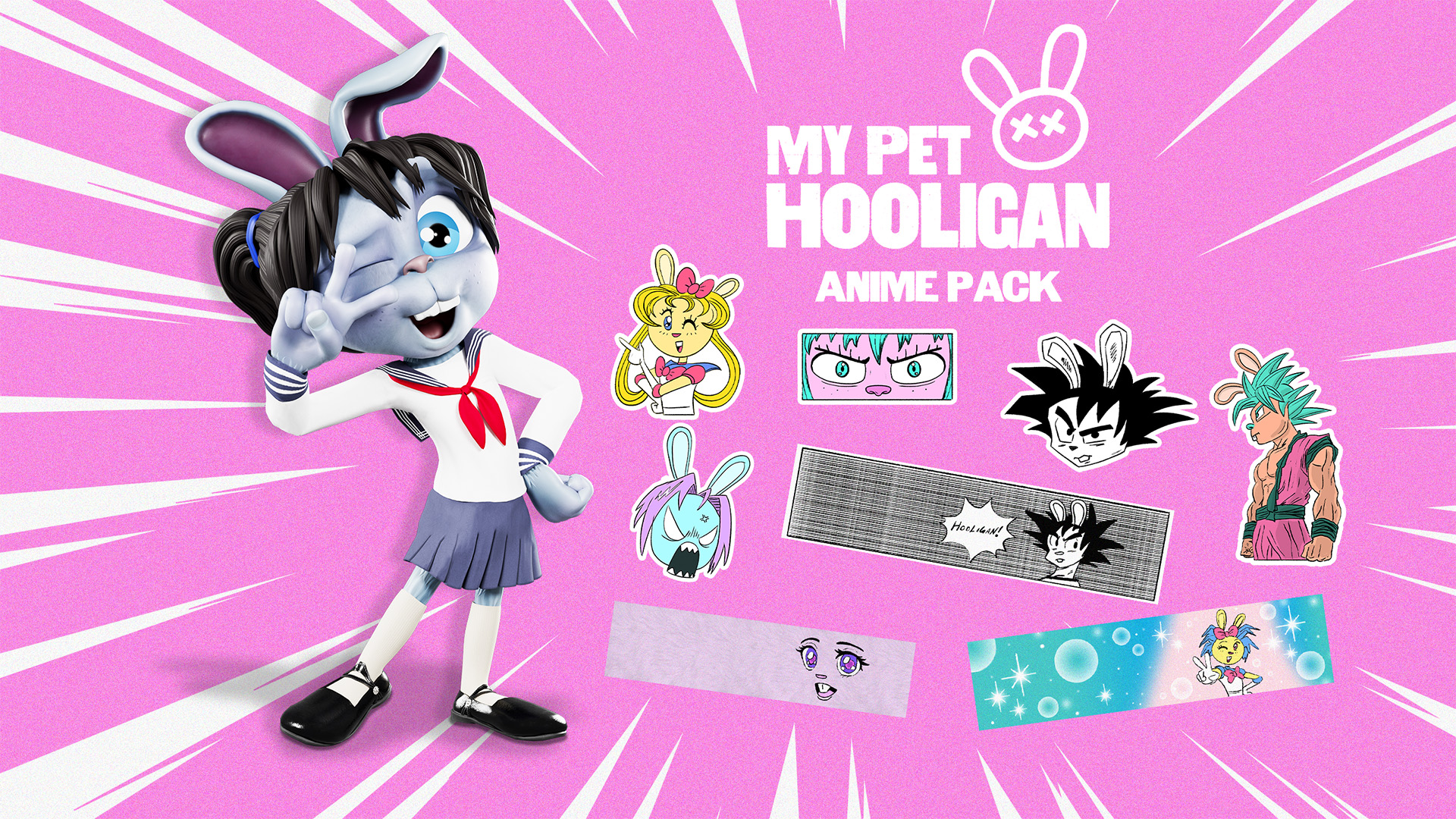 My Pet Hooligan: Anime Girl Pack