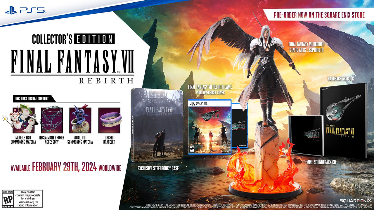 Final Fantasy VII Rebirth: Collector’s Edition