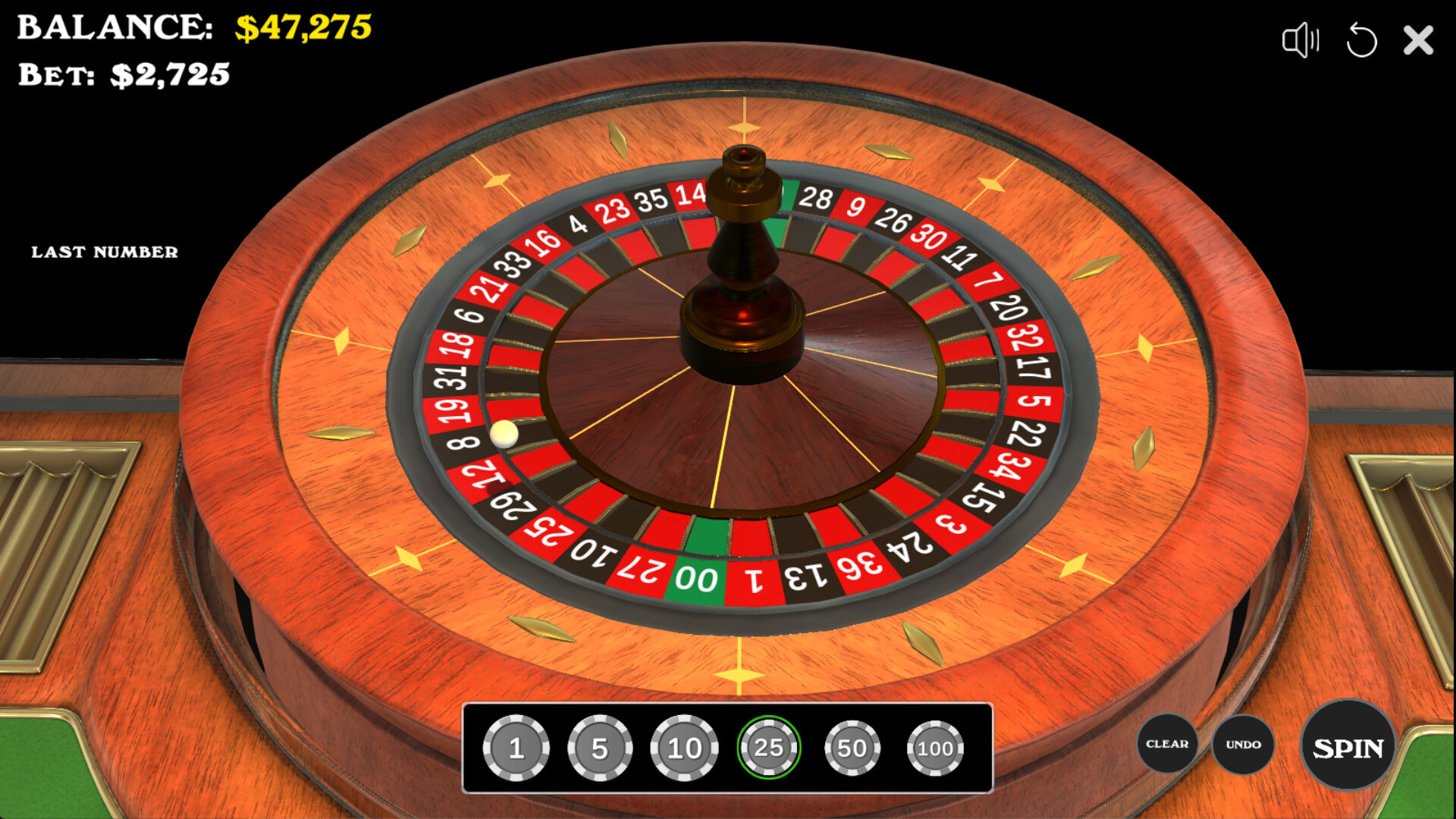 Roulette Simulator 2024