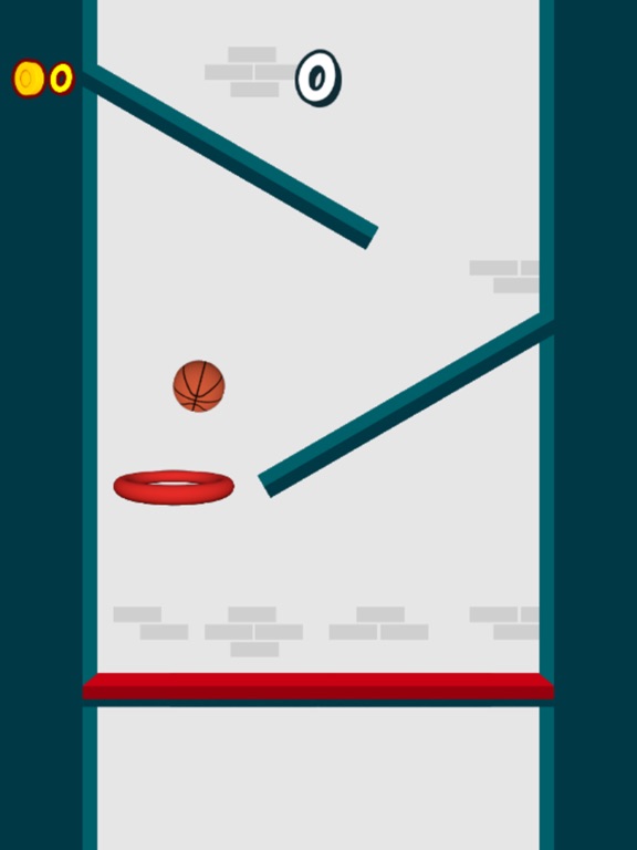 Dunk The Hoops: Bouncy Ball