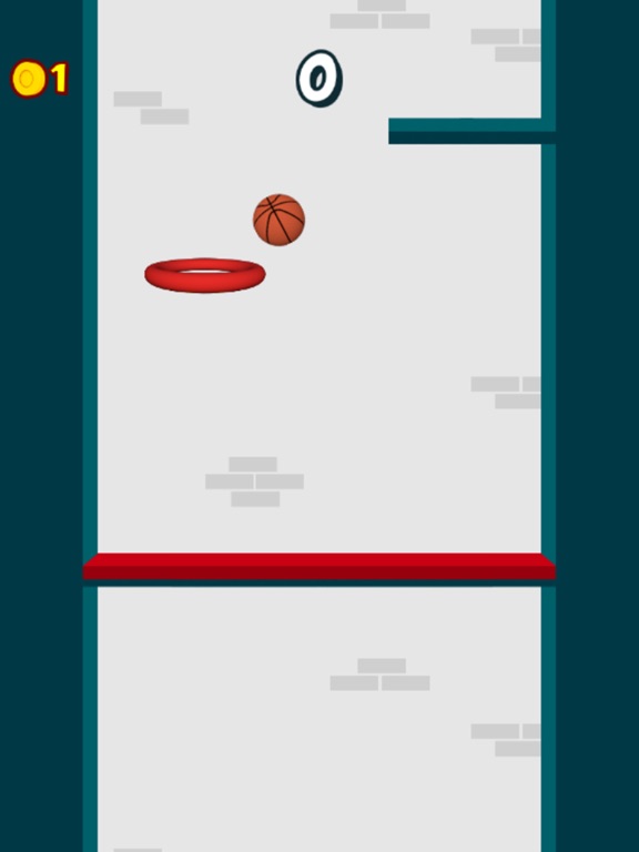 Dunk The Hoops: Bouncy Ball