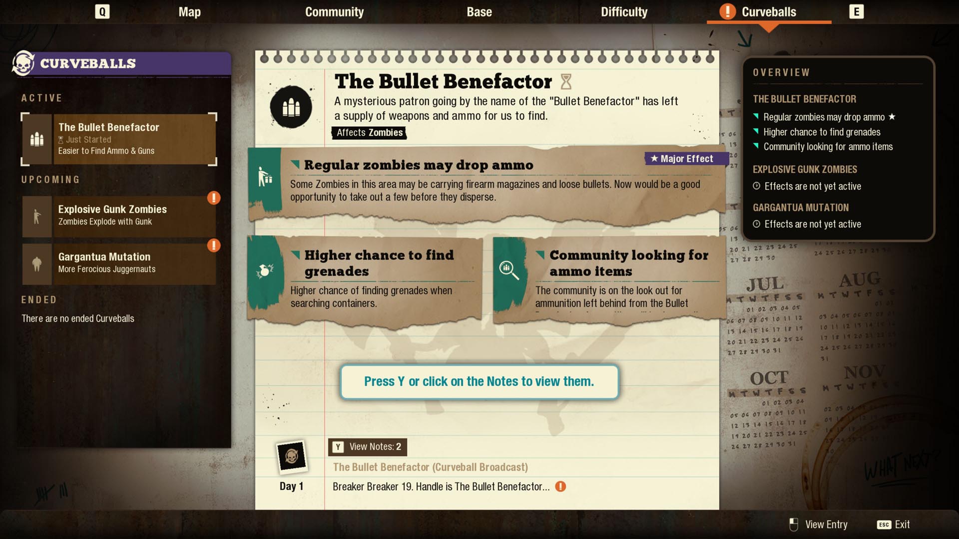 State of Decay 2: Curveball Update