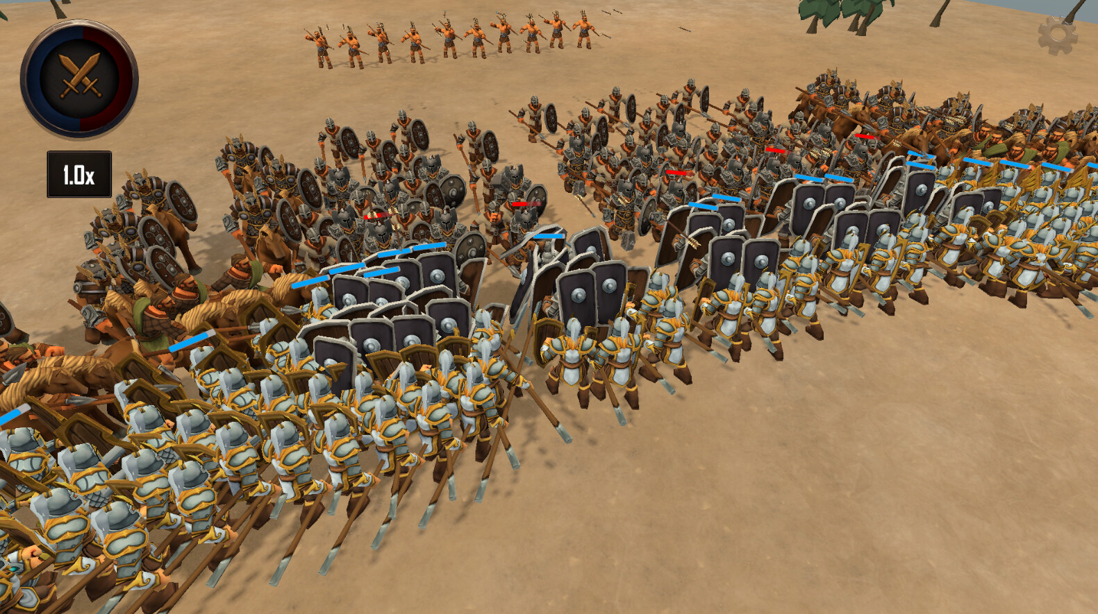 Warlords Battle Simulator