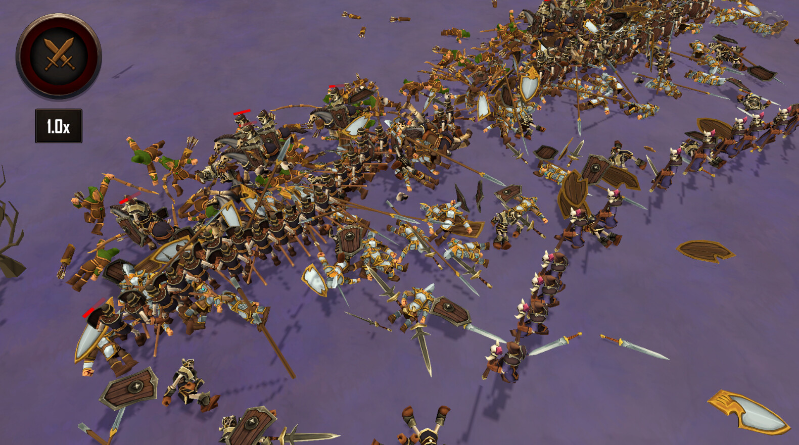 Warlords Battle Simulator