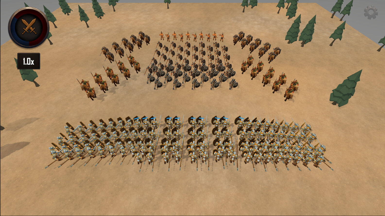 Warlords Battle Simulator