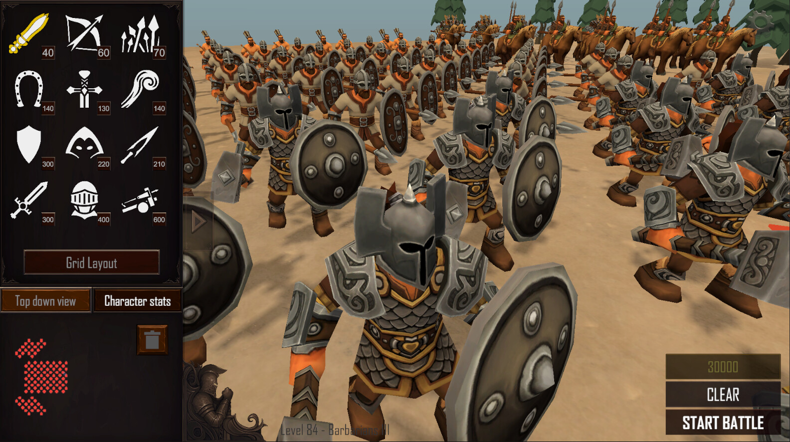 Warlords Battle Simulator