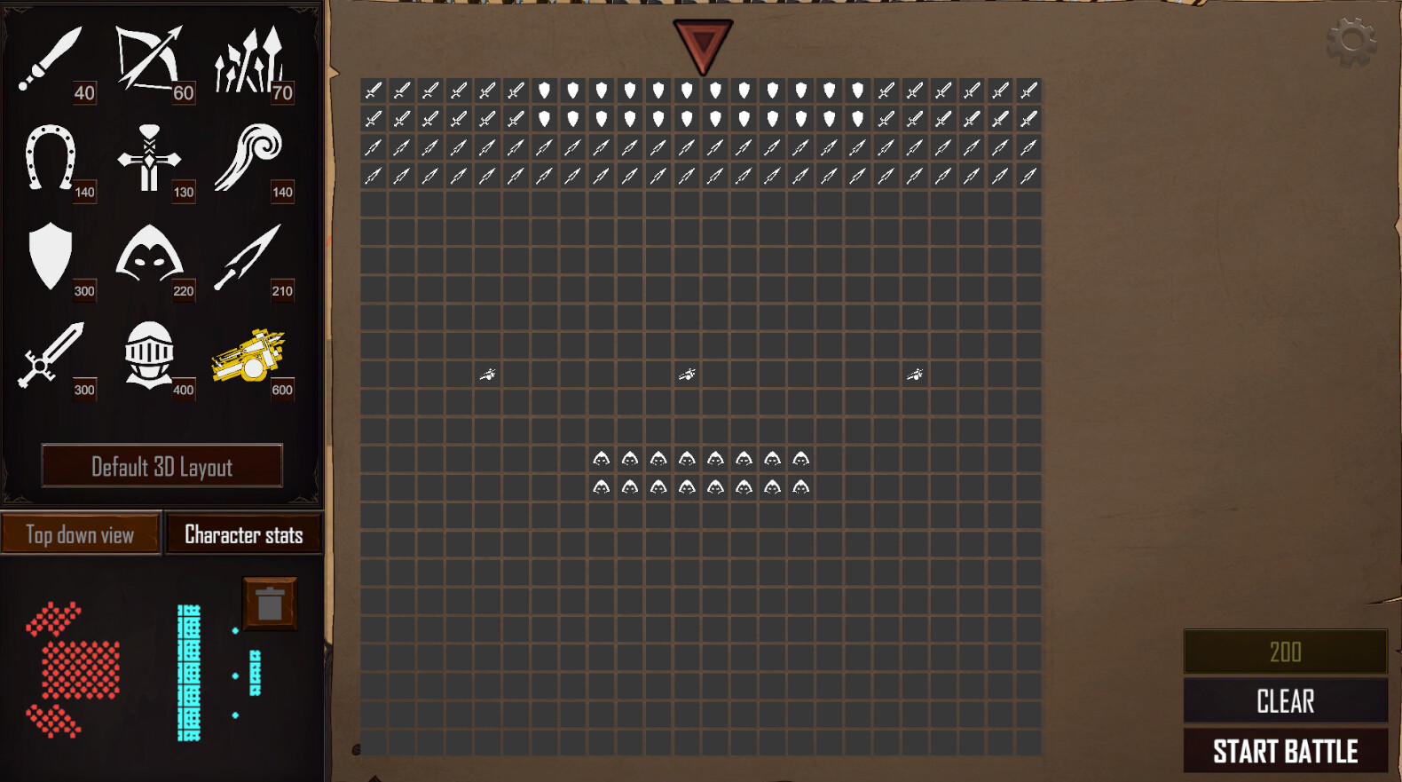 Warlords Battle Simulator