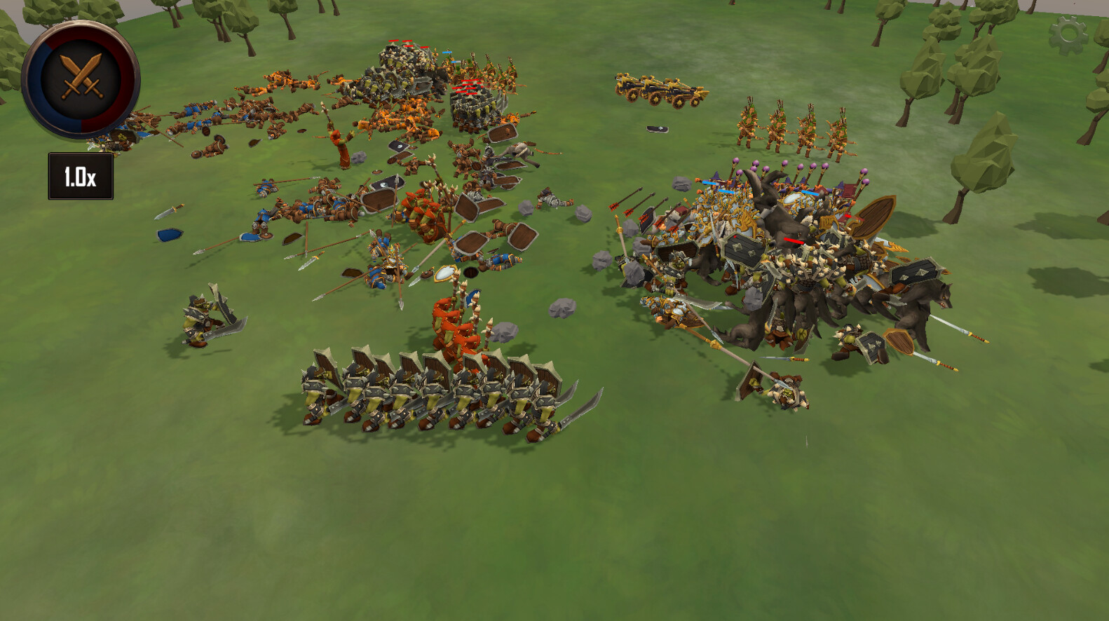 Warlords Battle Simulator