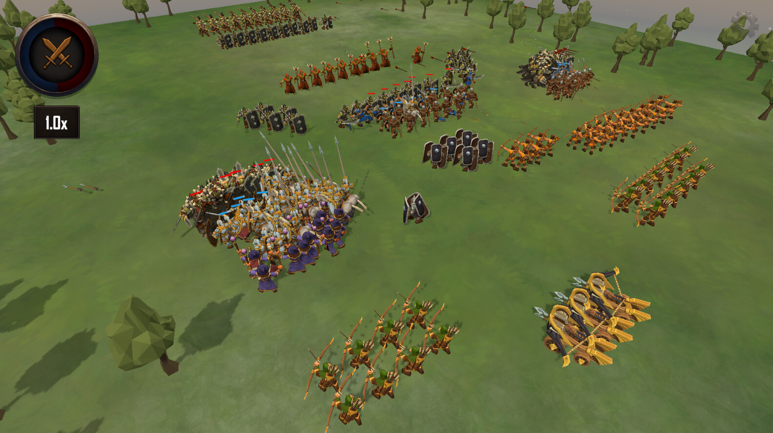 Warlords Battle Simulator