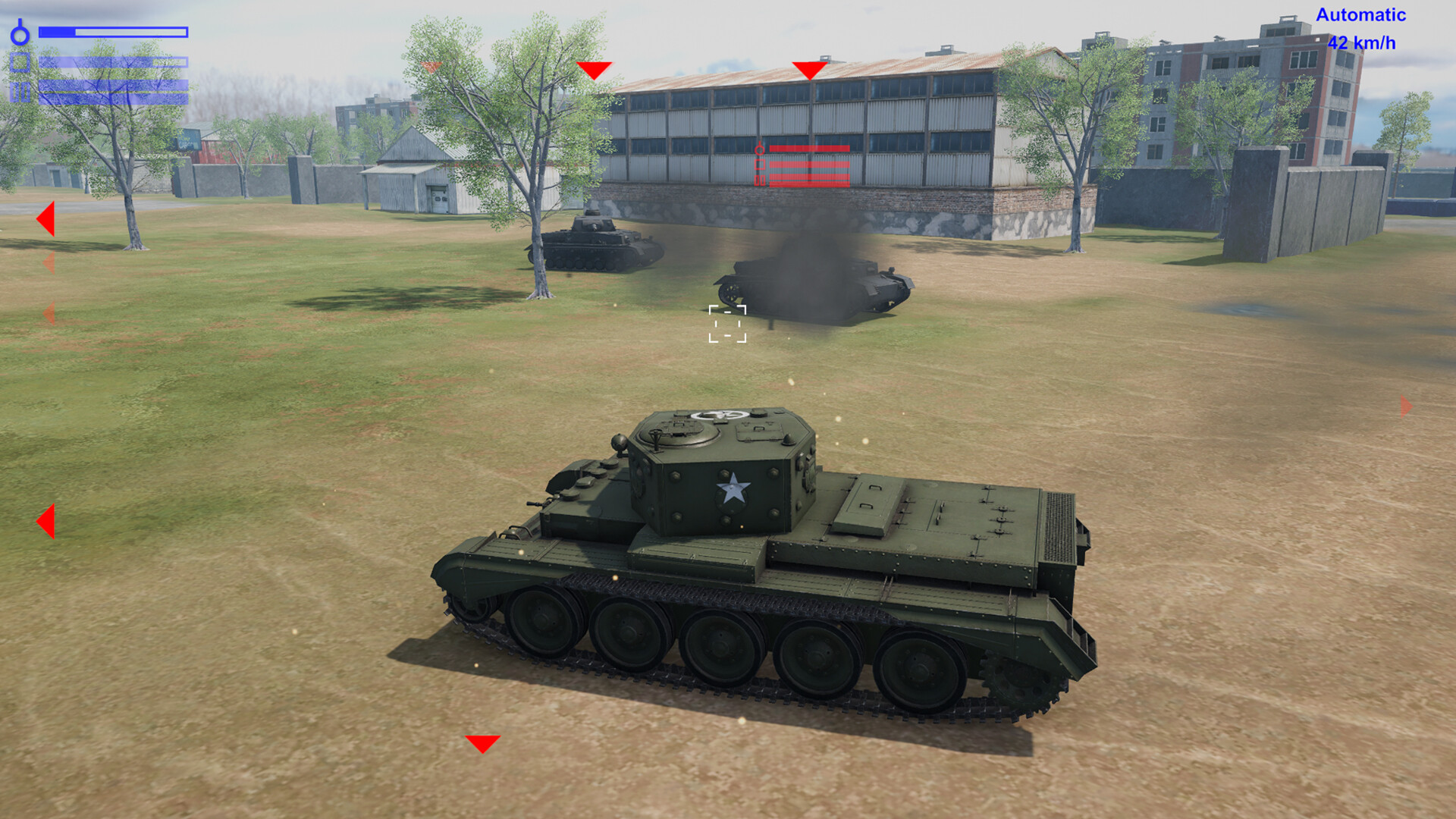 Tank War Shooting Simulator