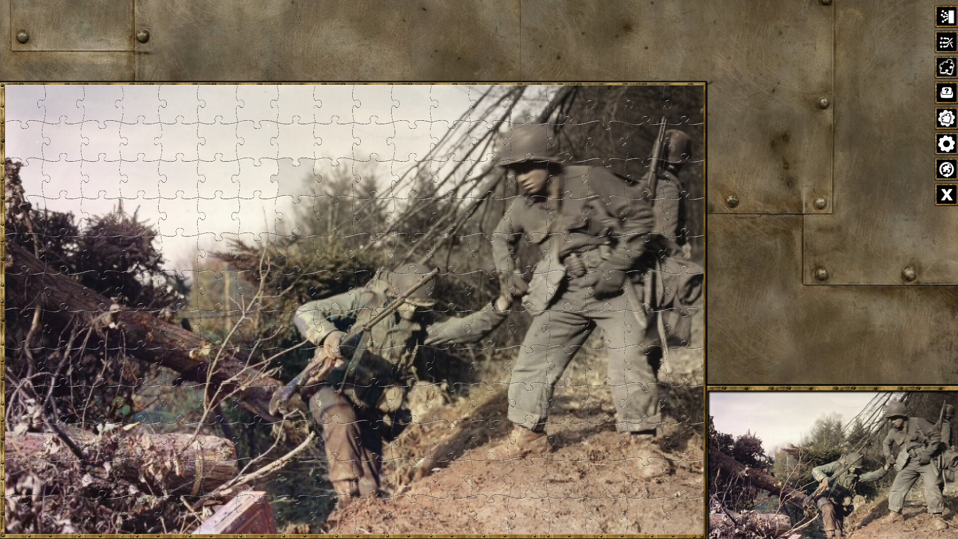 Pixel Puzzles World War II Jigsaws: Battle of Hürtgen Forest