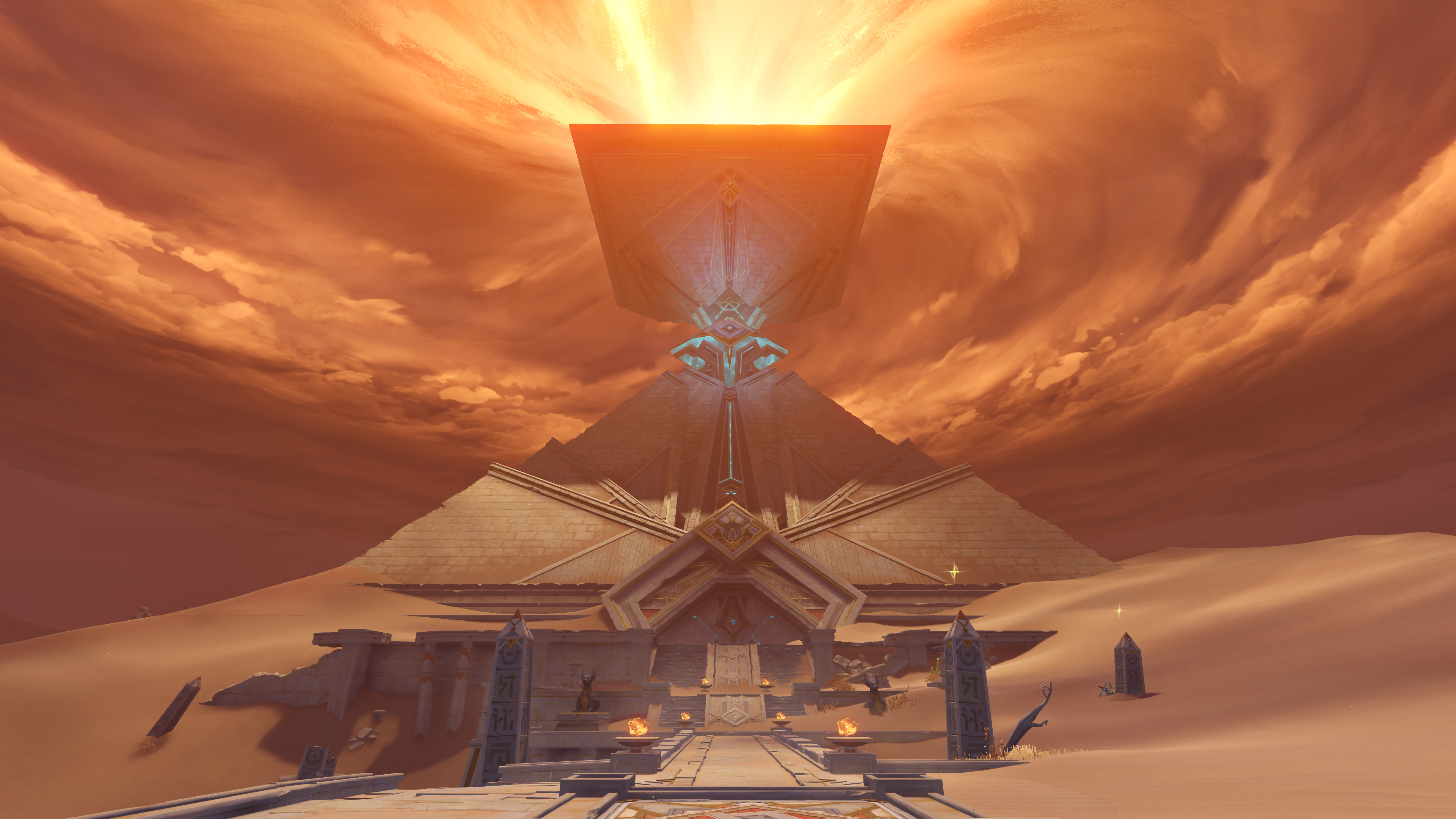 Genshin Impact: King Deshret and the Three Magi