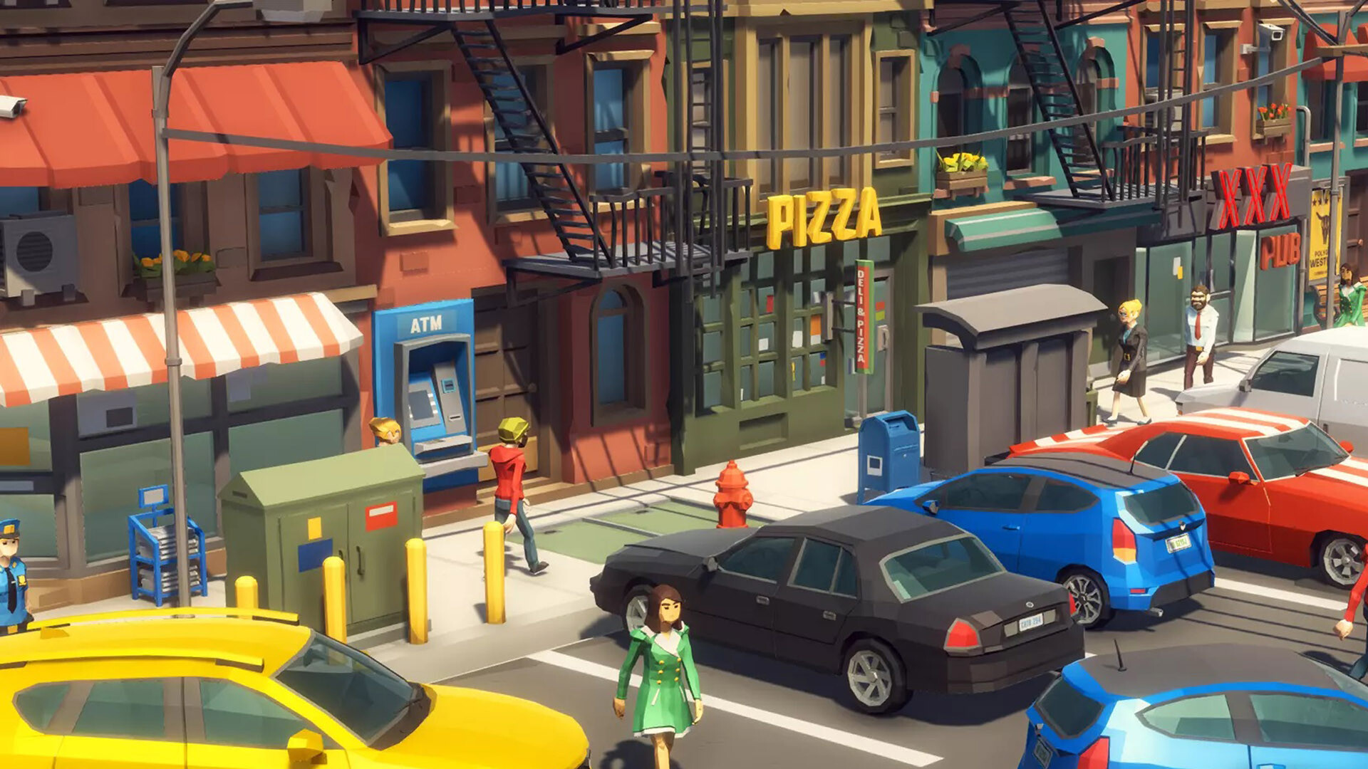 Hidden City Top-Down 3D