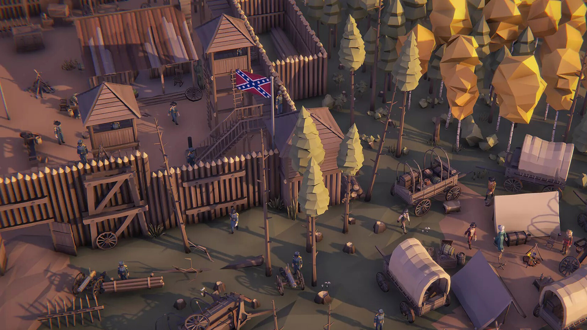 Hidden Western Frontier Top-Down 3D