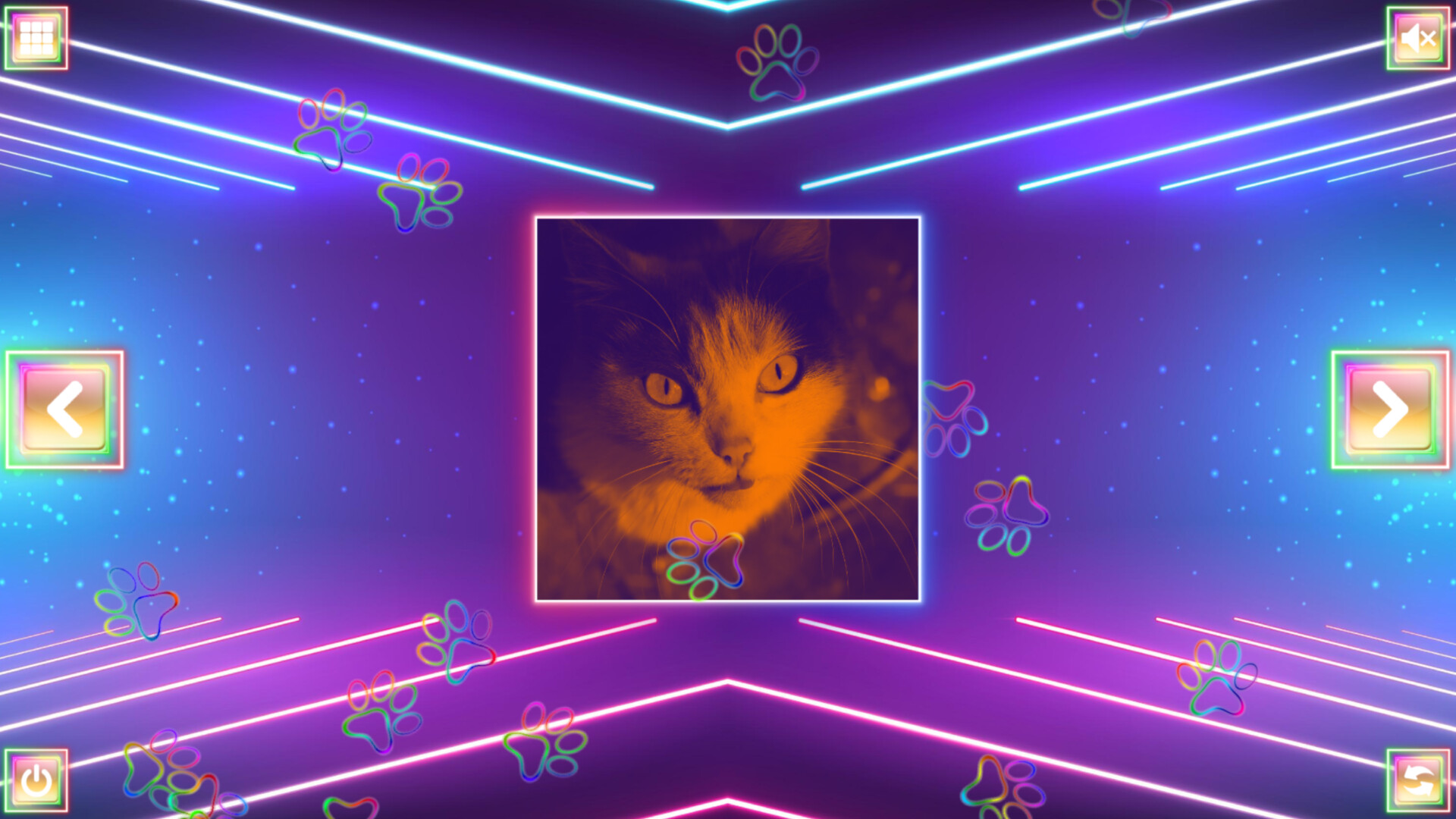 Neon Fantasy: Cats
