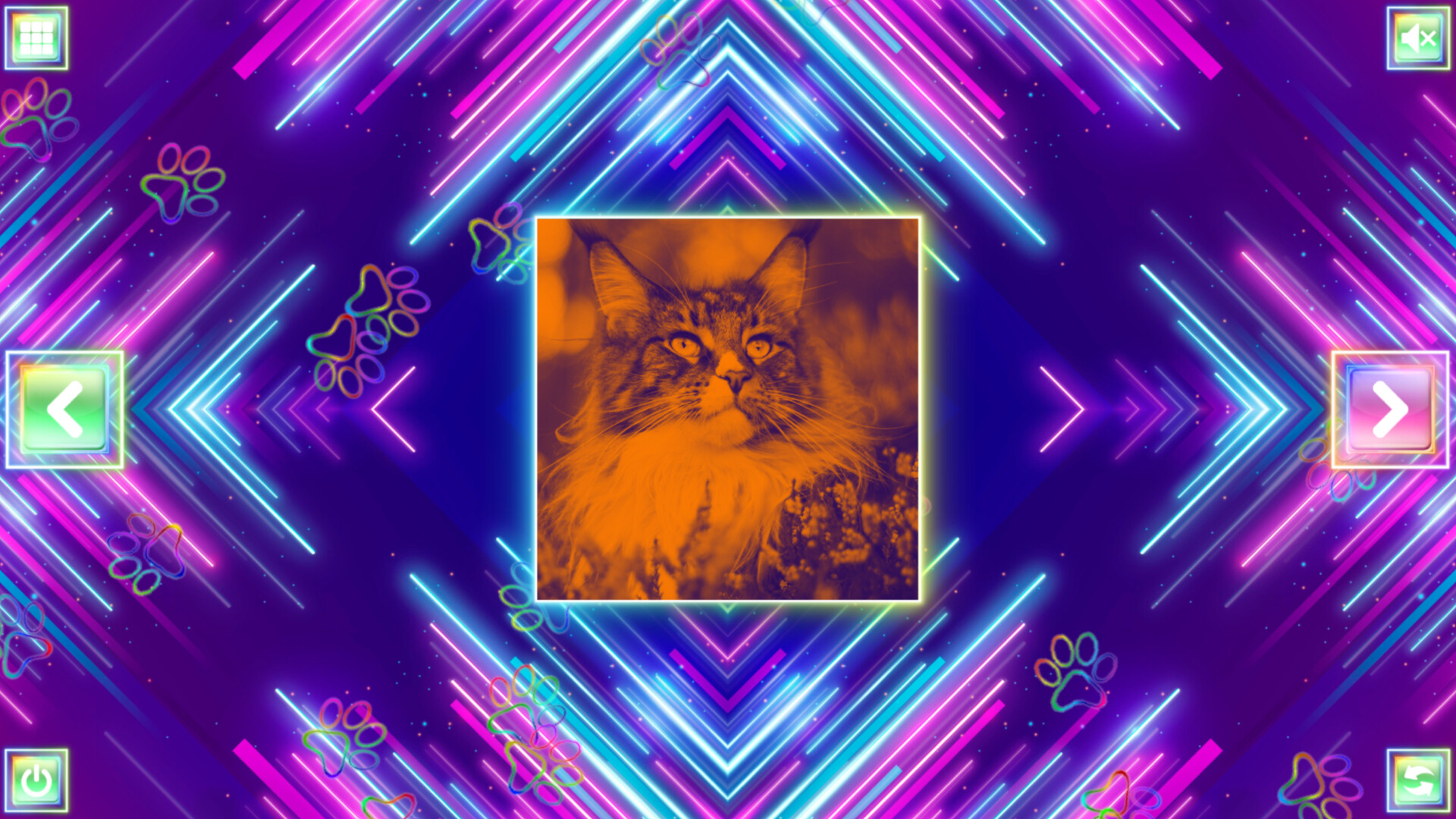 Neon Fantasy: Cats
