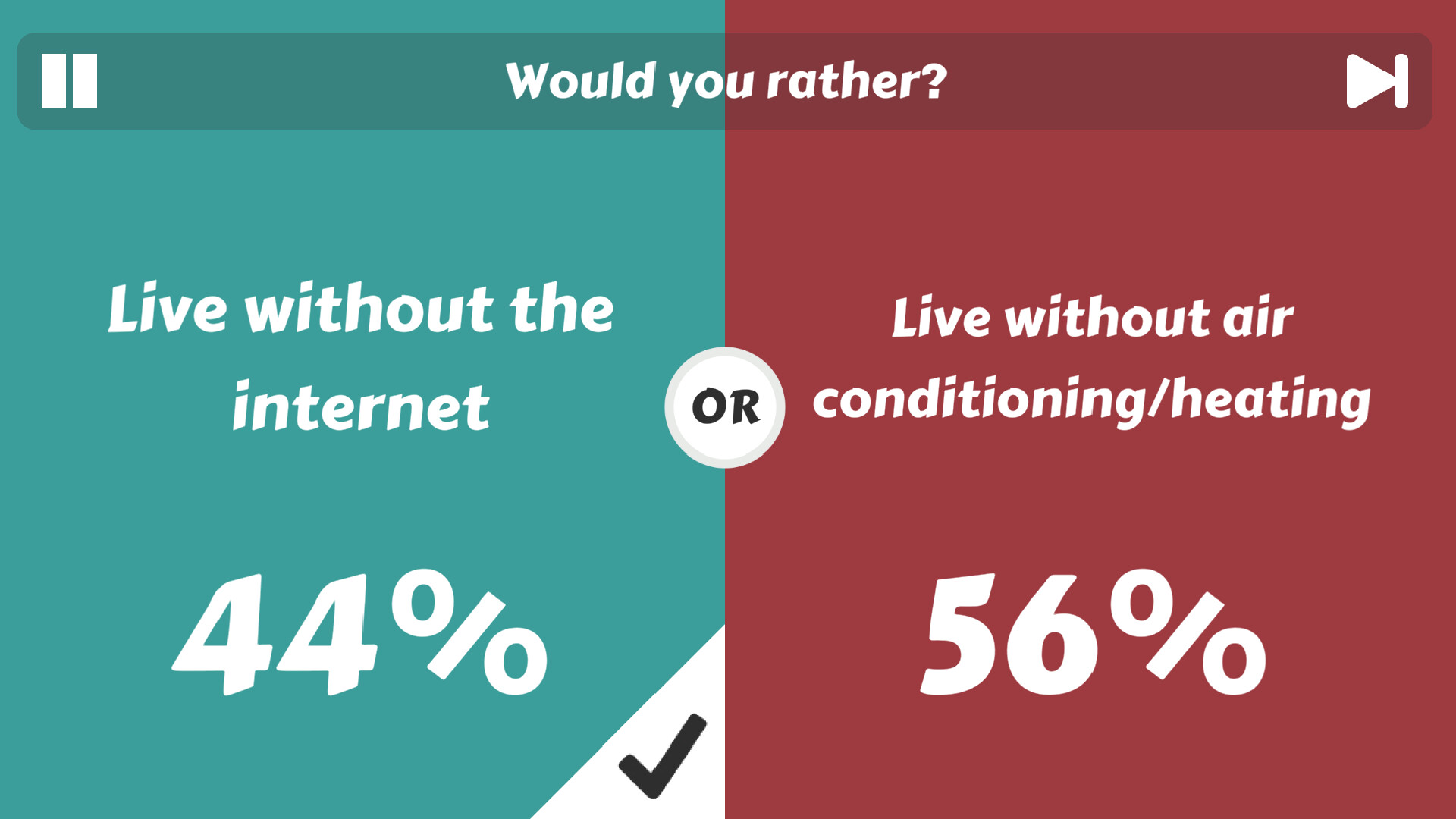Choice Clash: What Would You Rather?