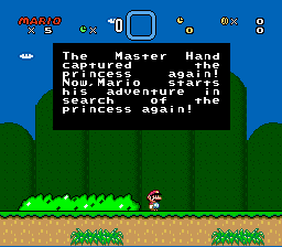 Super Mario In Element World 2: The Master Hand Revenge