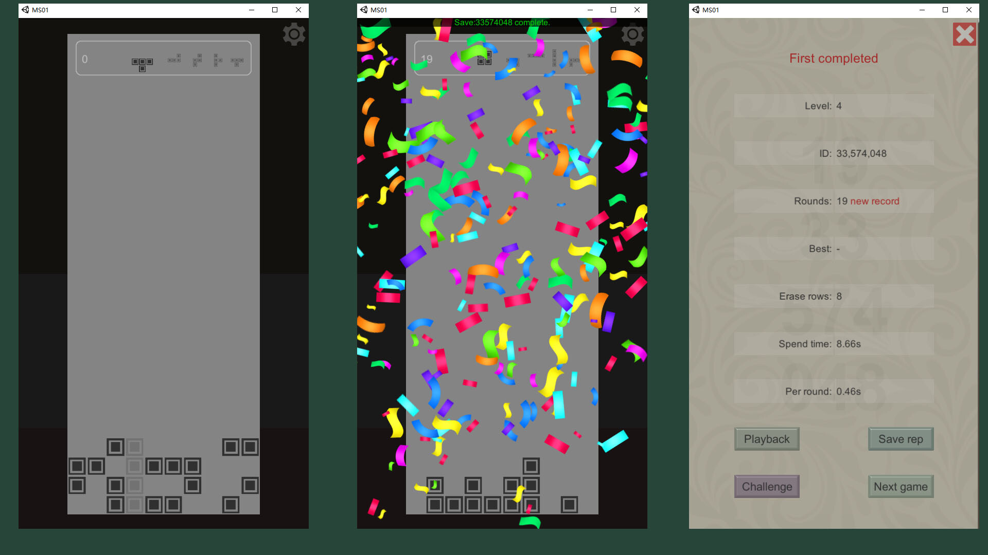 The Puzzle of Blocks