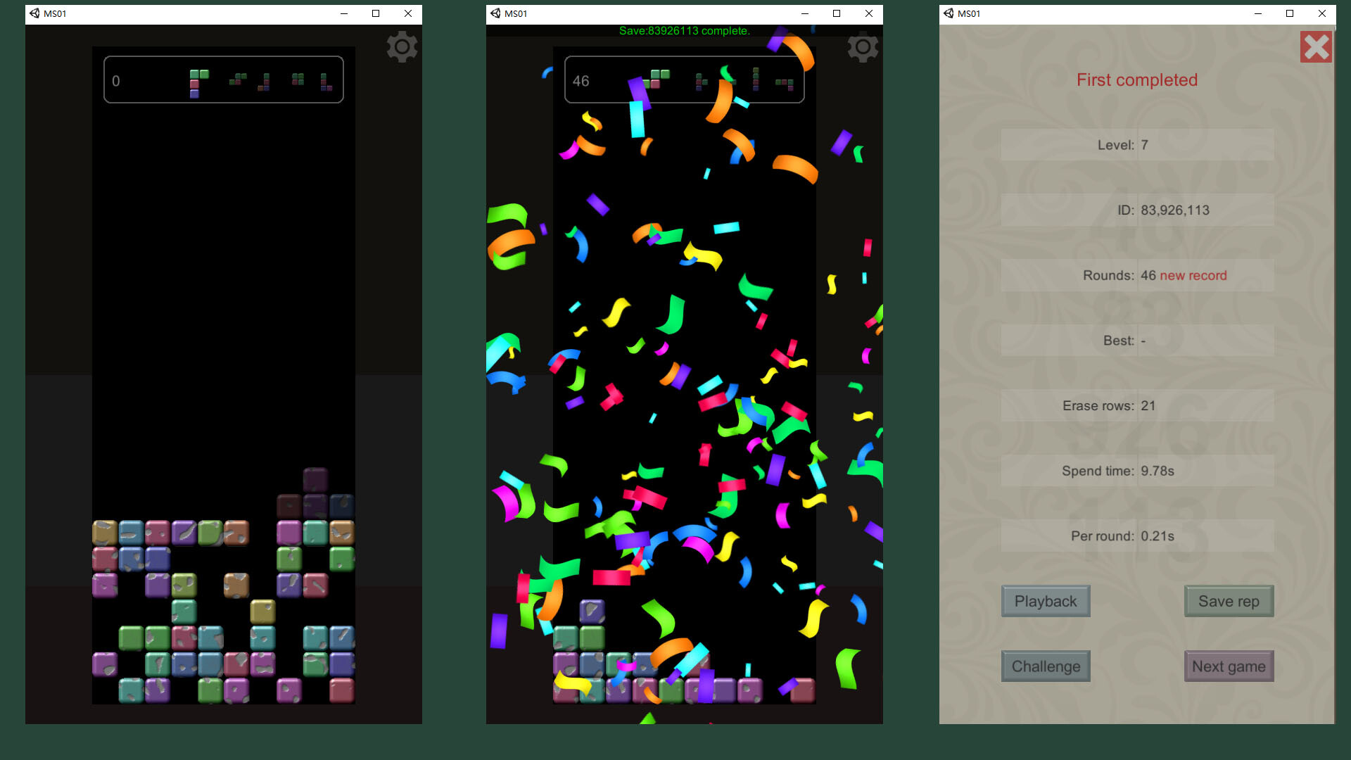 The Puzzle of Blocks