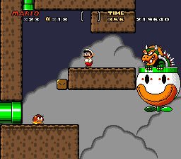 Mario Rescues the Golden Mushroom