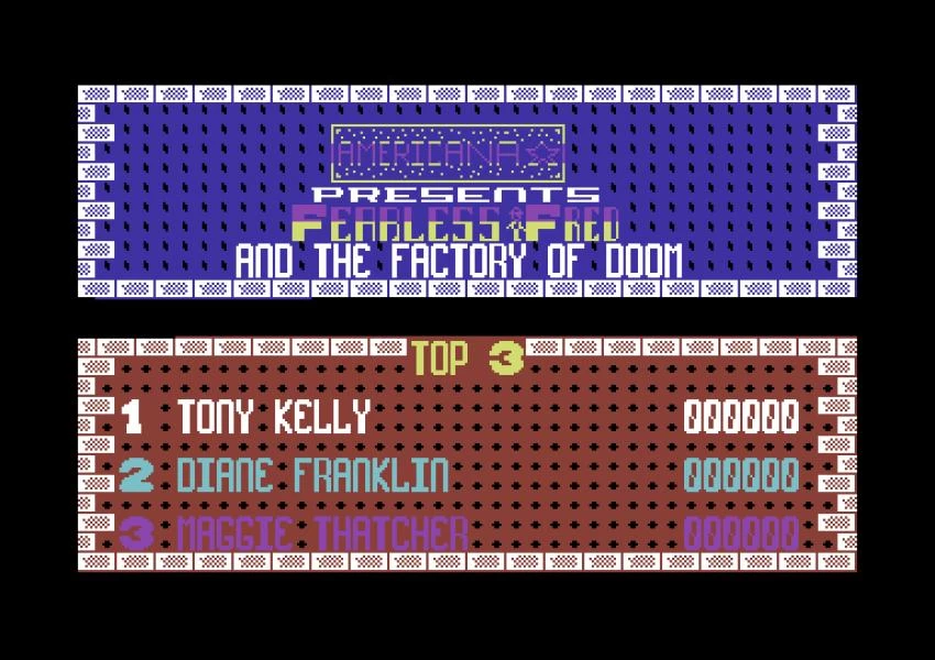 Fearless Fred and the Factory of Doom