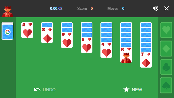 Google Solitaire
