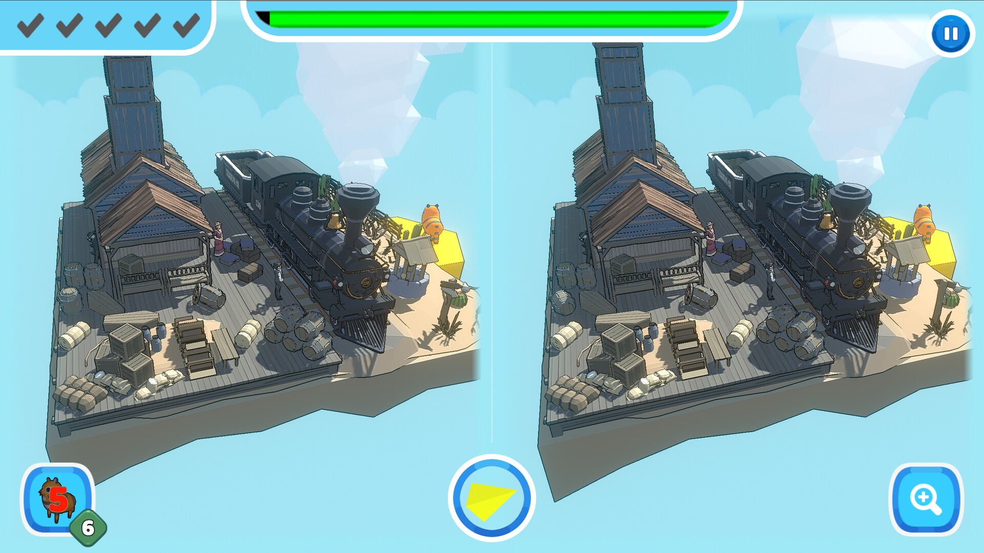 Spot the Diff 3D