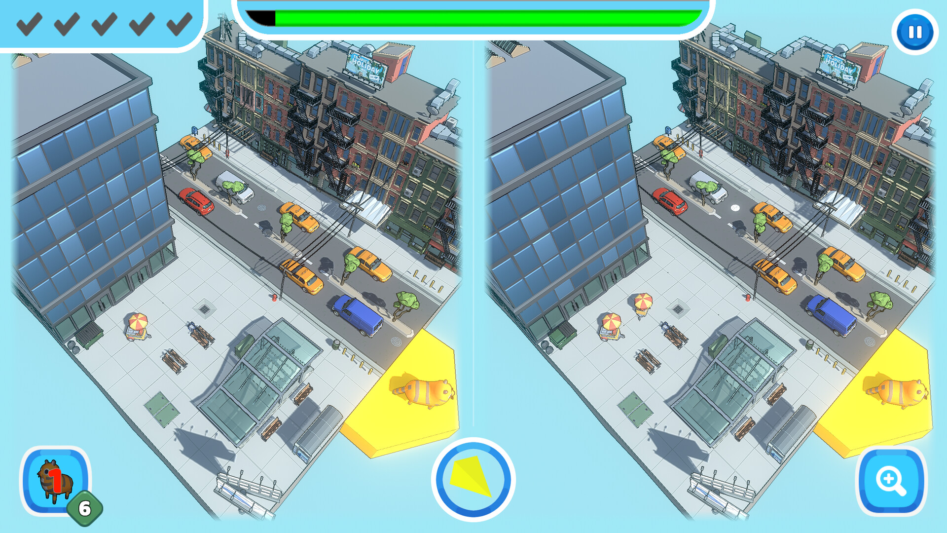 Spot the Diff 3D