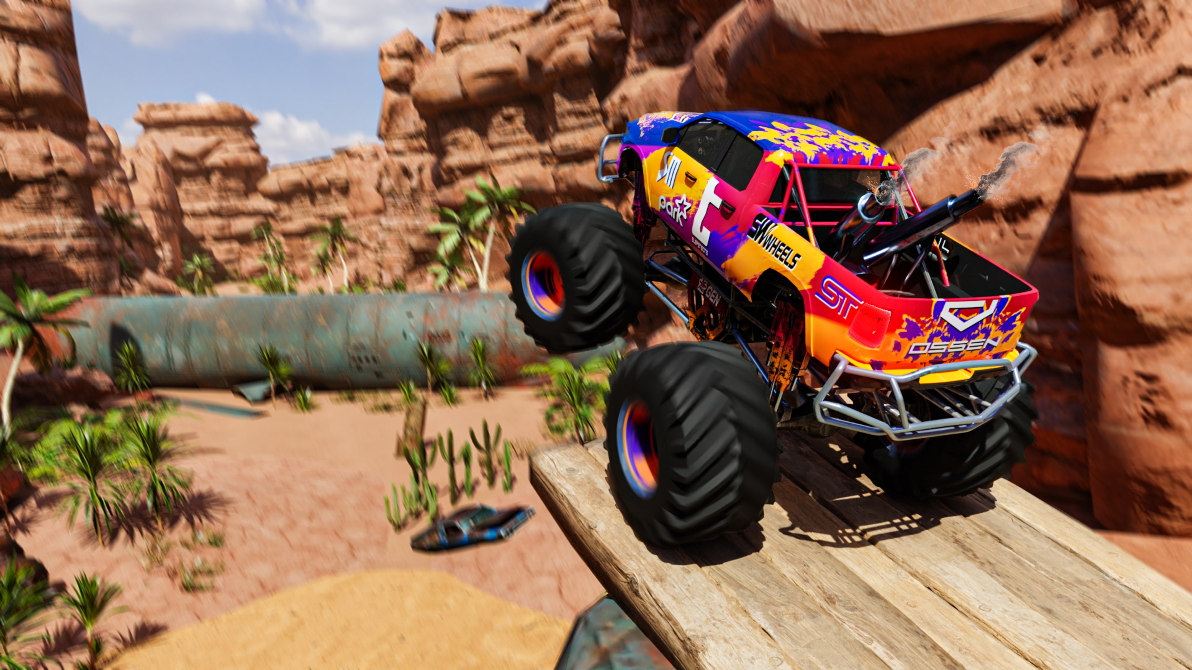 Truckzilla: Monster Truck Mega Ramp Mania