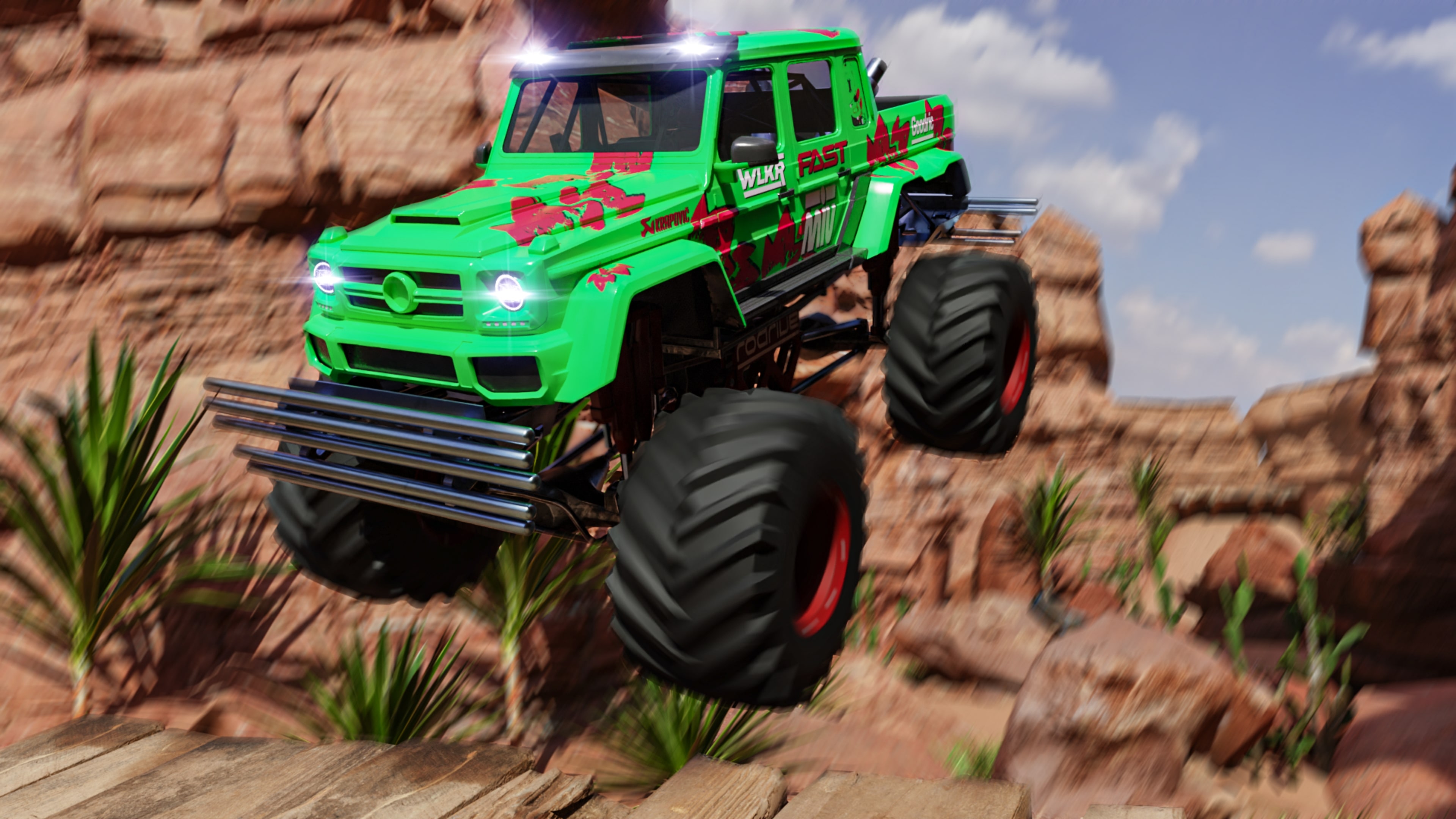 Truckzilla: Monster Truck Mega Ramp Mania