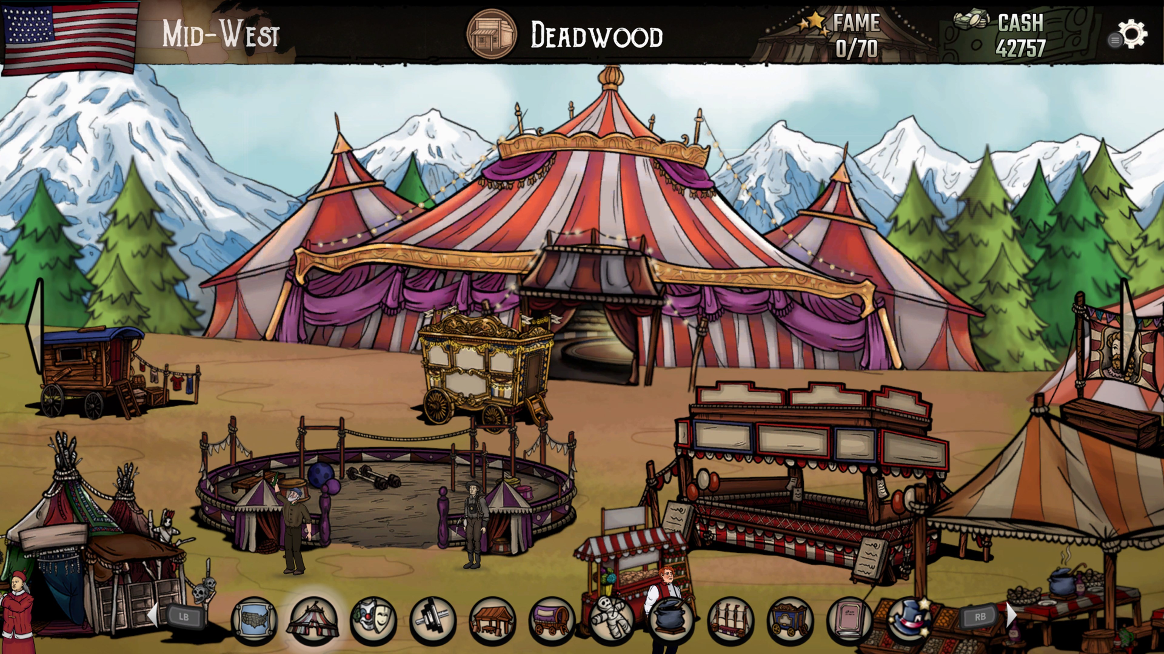 Klabater Bundle: The Amazing American Circus, Moonshine Inc., Heliborne and Crossroads Inn