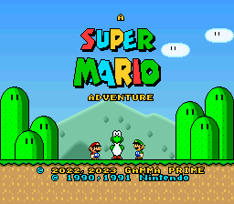 A Super Mario Adventure