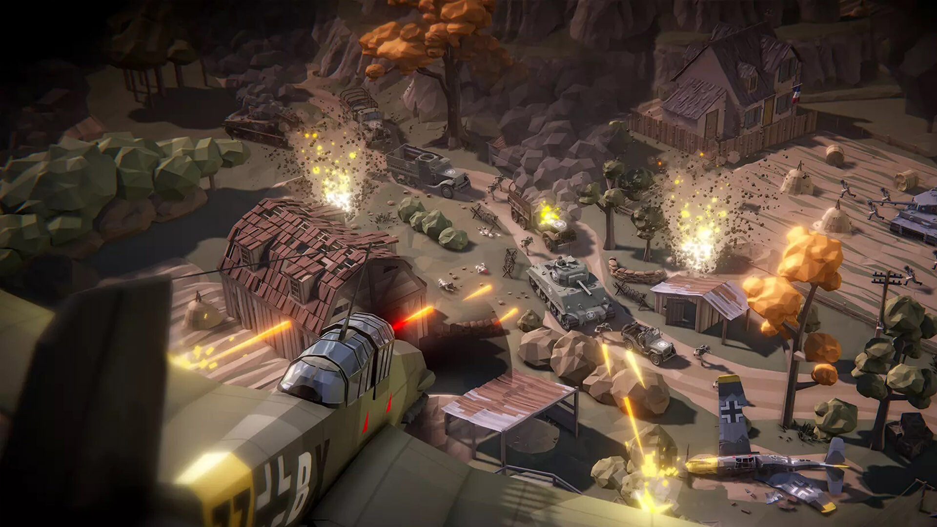 Hidden World War II: Top-Down 3D