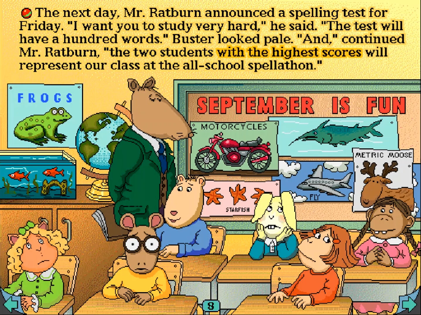 Arthur’s Teacher Trouble