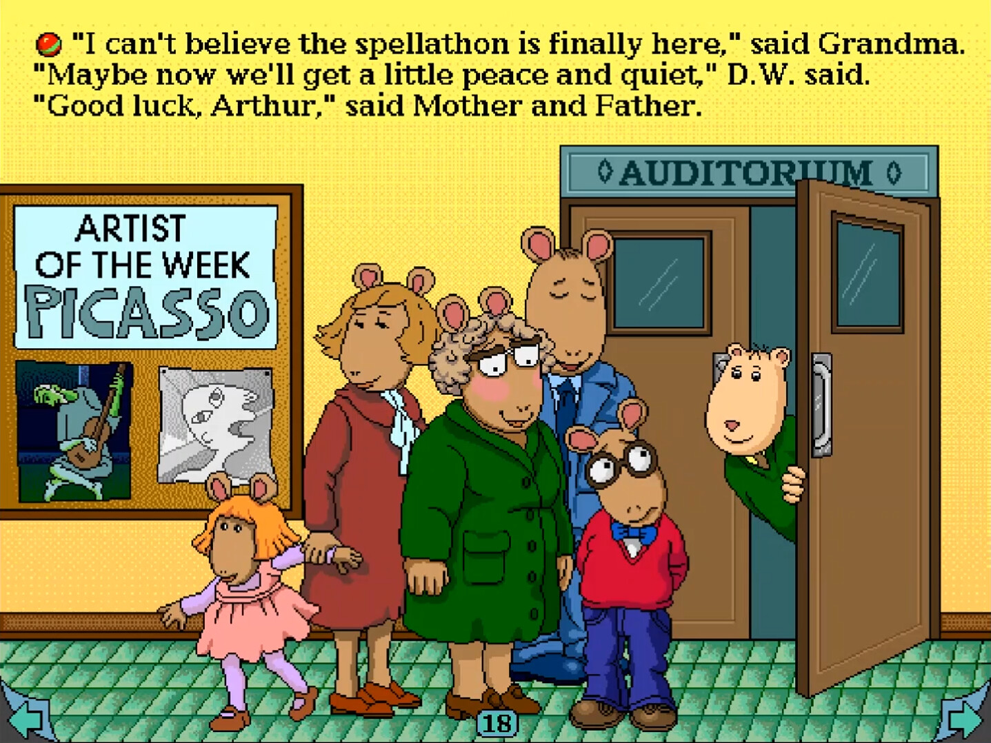 Arthur’s Teacher Trouble