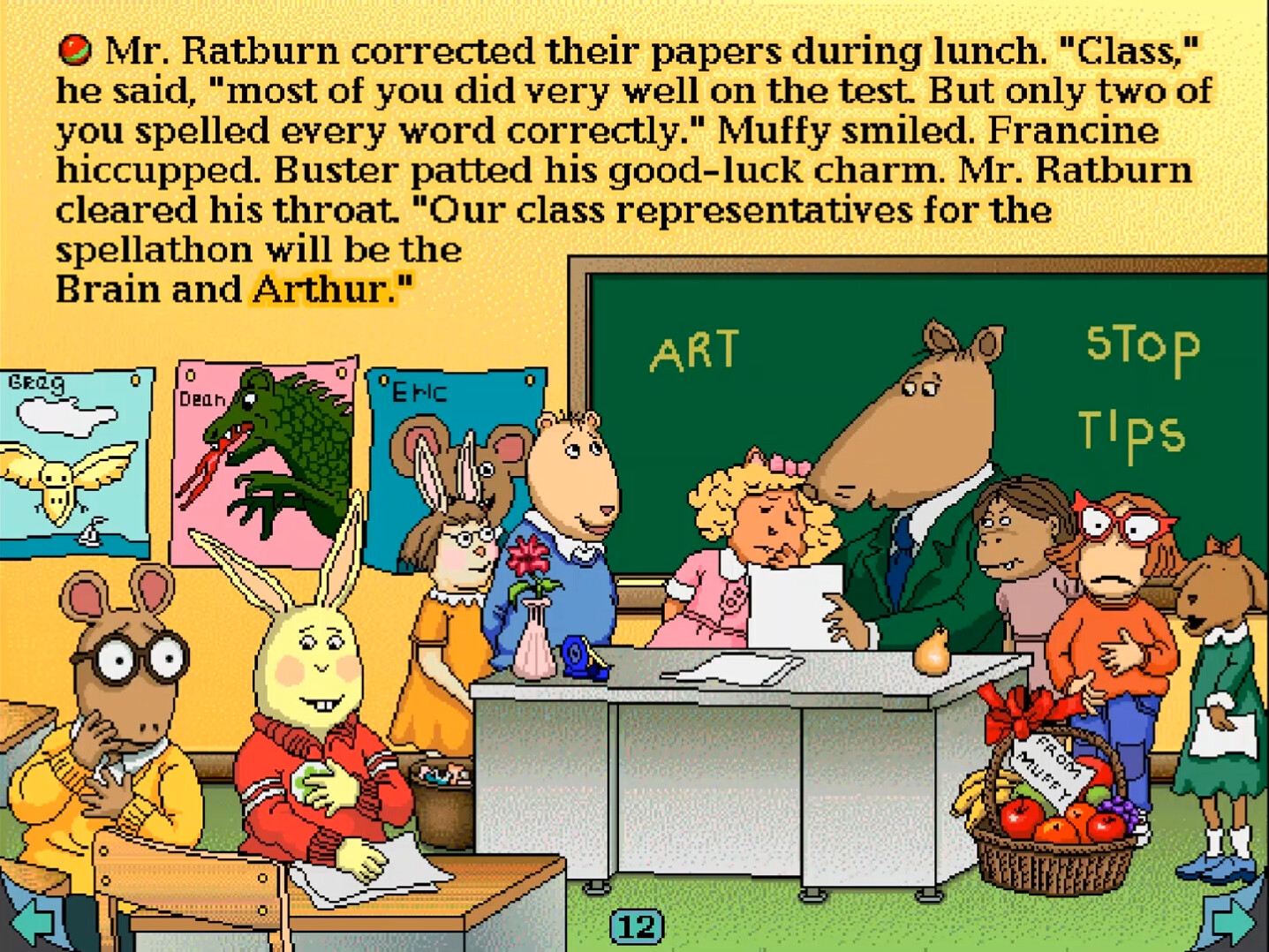 Arthur’s Teacher Trouble