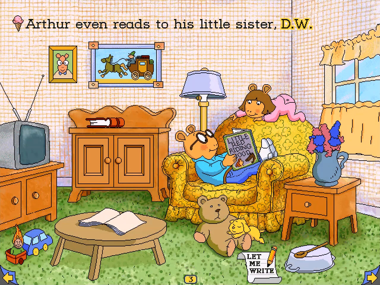 Arthur’s Reading Race