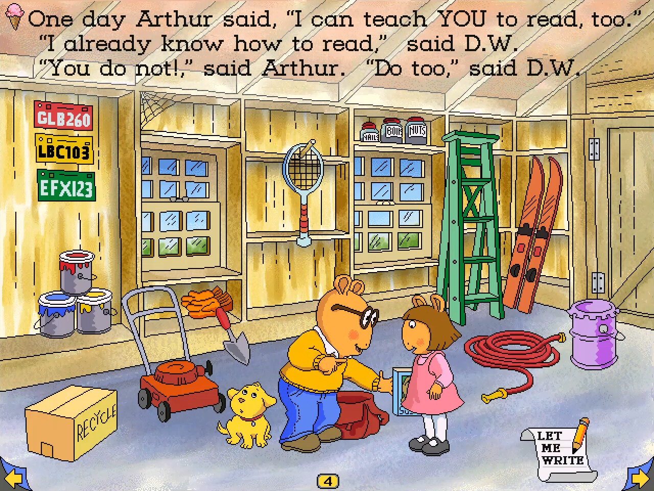 Arthur’s Reading Race