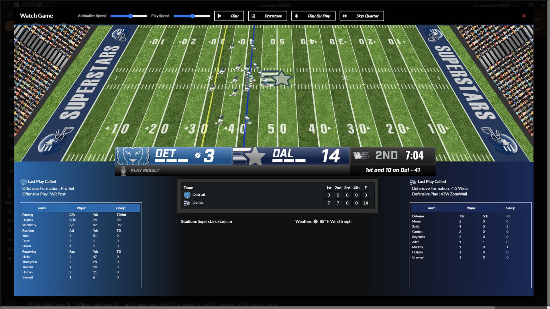 Draft Day Sports: Pro Football 2024