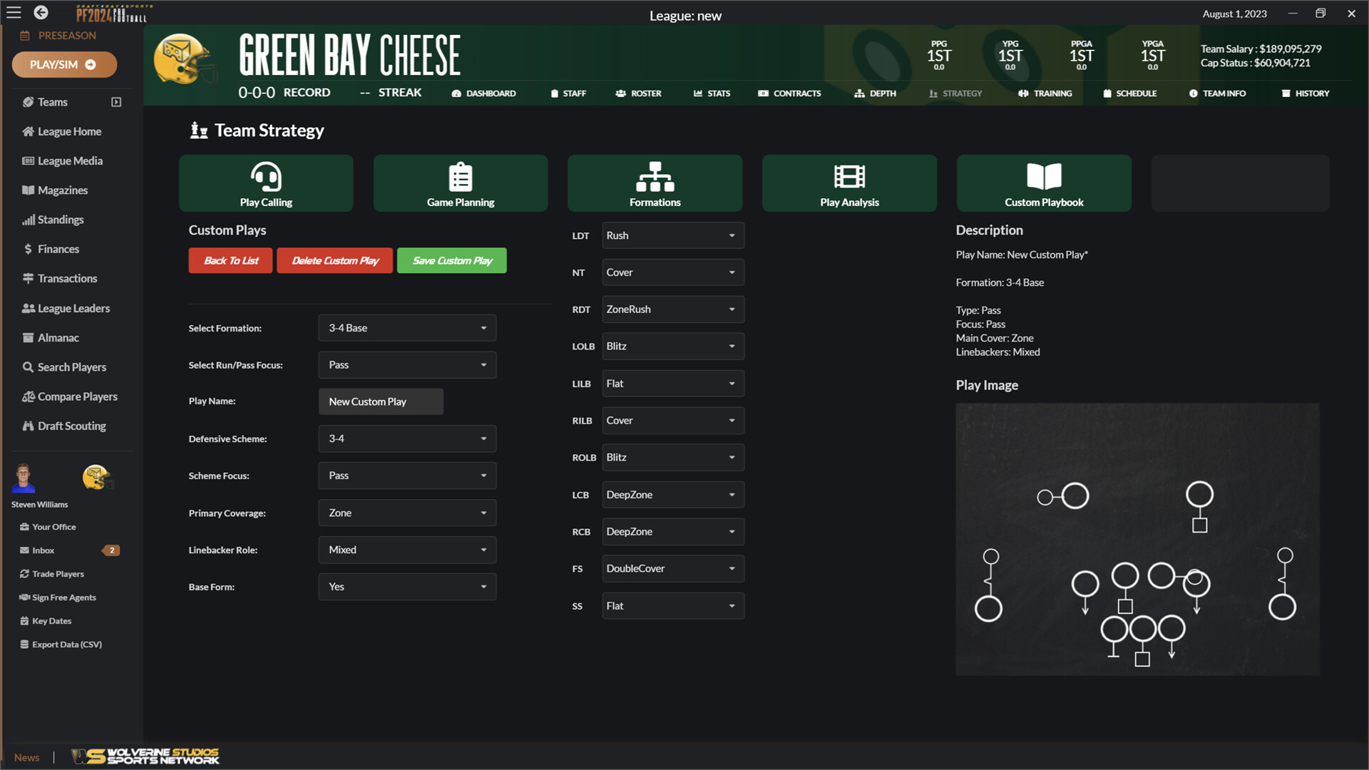 Draft Day Sports: Pro Football 2024