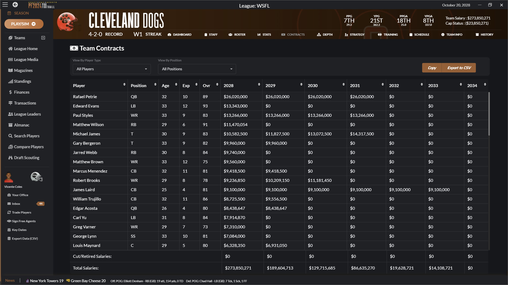 Draft Day Sports: Pro Football 2024