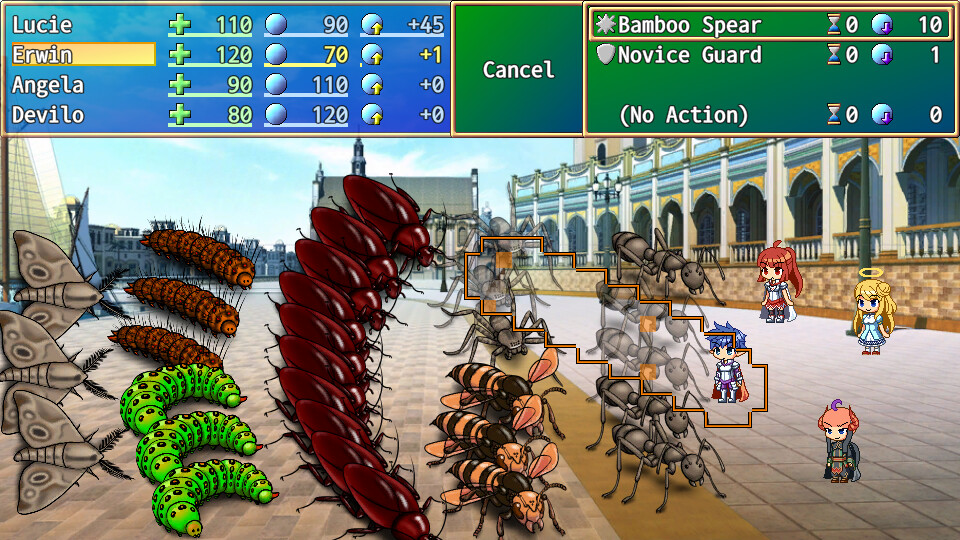 Underground Defense Force: Sword and Sorcery and Swarm of Insects