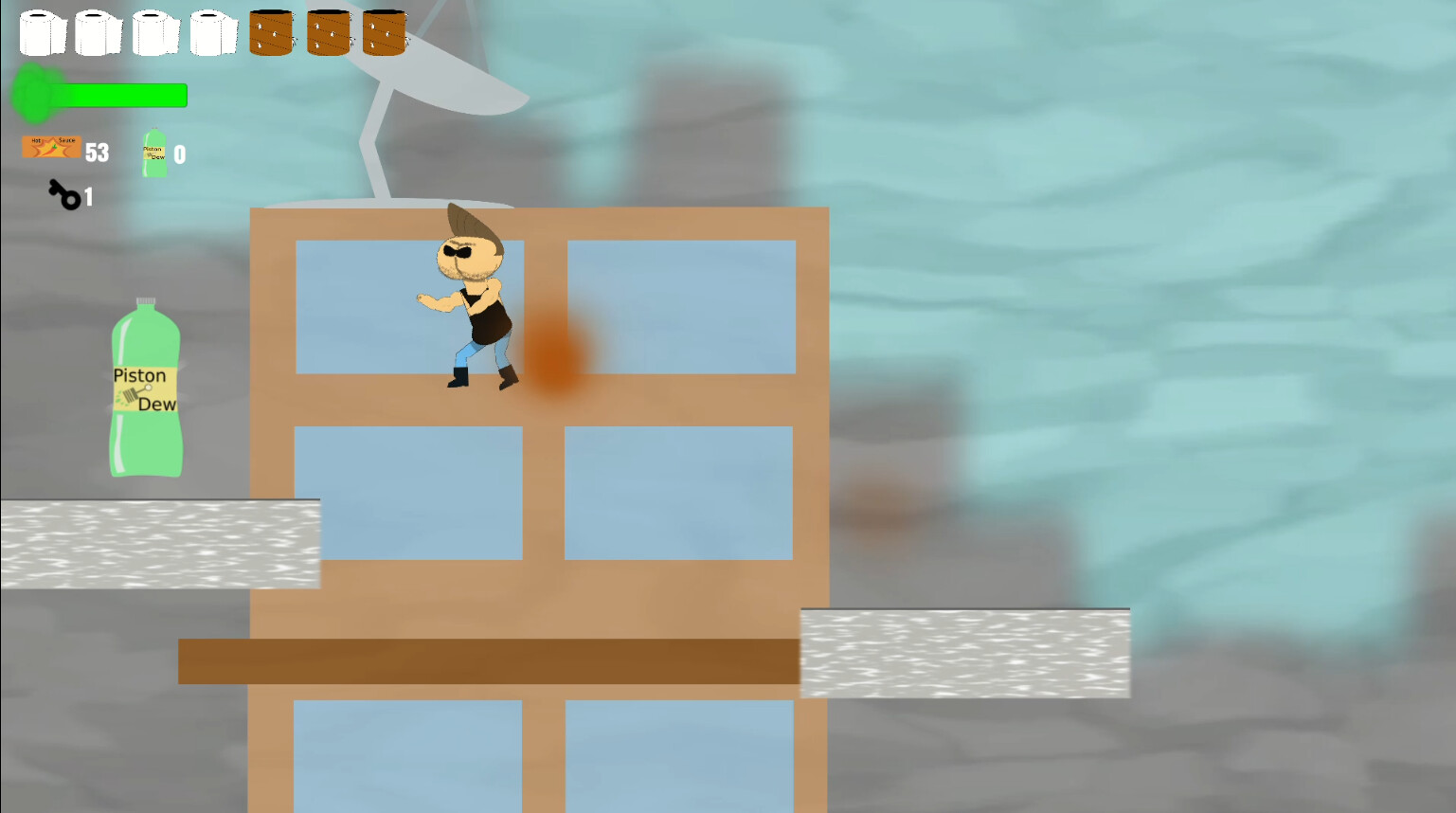 Buff Huckem Fully Wrecked