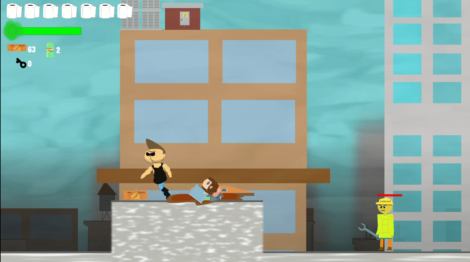 Buff Huckem Fully Wrecked