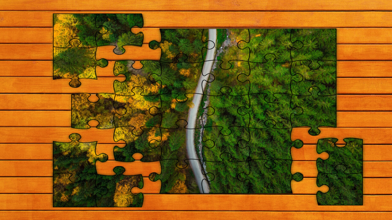 Aerial Nature Jigsaw Puzzles: Expansion Pack 4