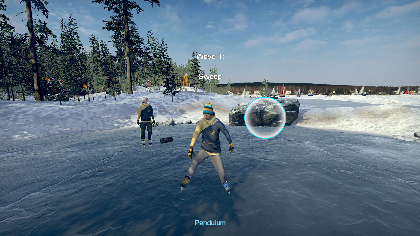 Freestyle Ice Skater